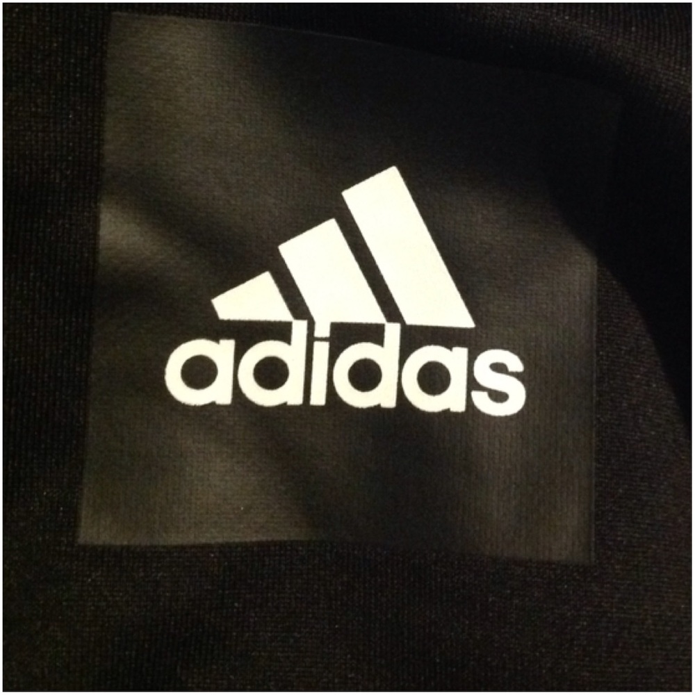 Men's Size L Adidas Hooded Zip Up Athletic Jacket - Picture 6 of 7